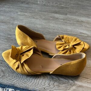 Torrid Mustard Bow Flats